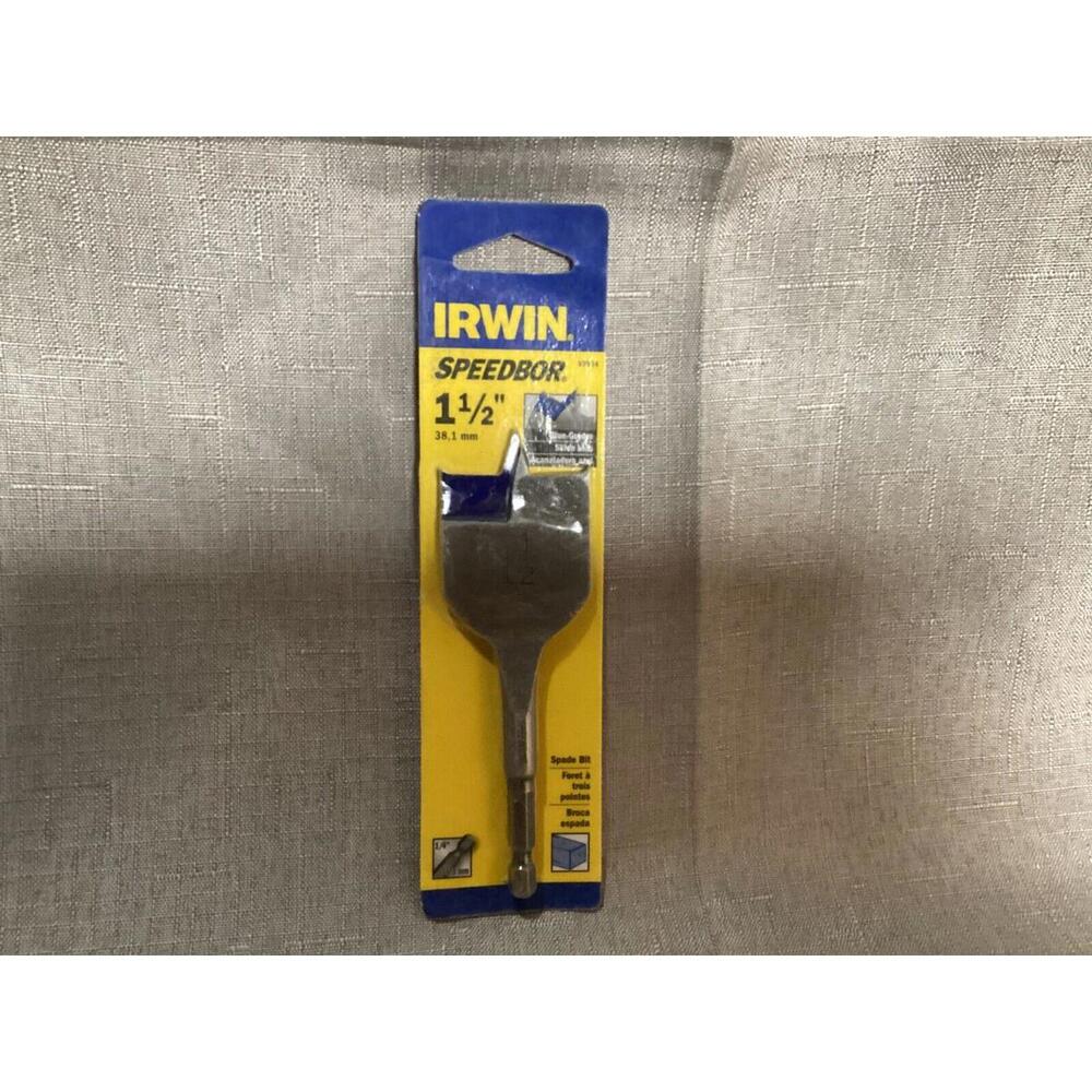 IRWIN SPEEDBORE SPADE BIT 1-1/2"